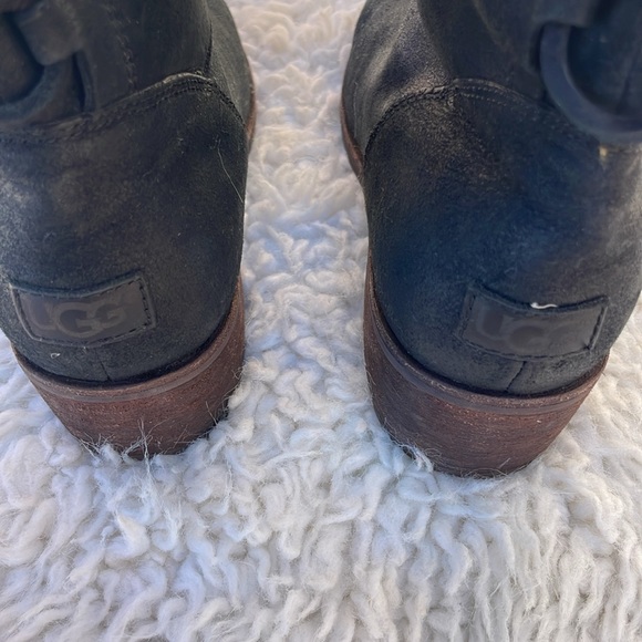 Ugg Cary suede nubuck boots black. New without box. Size 7 - Picture 7 of 11